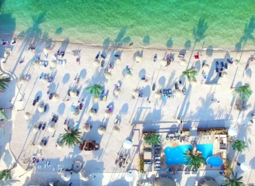 Beach Novalja, Pag, Croatia