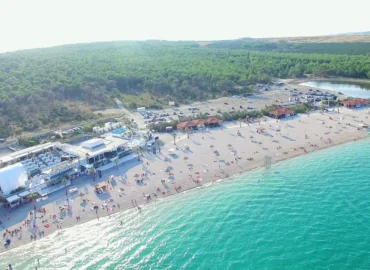 Beach Novalja, Pag, Croatia