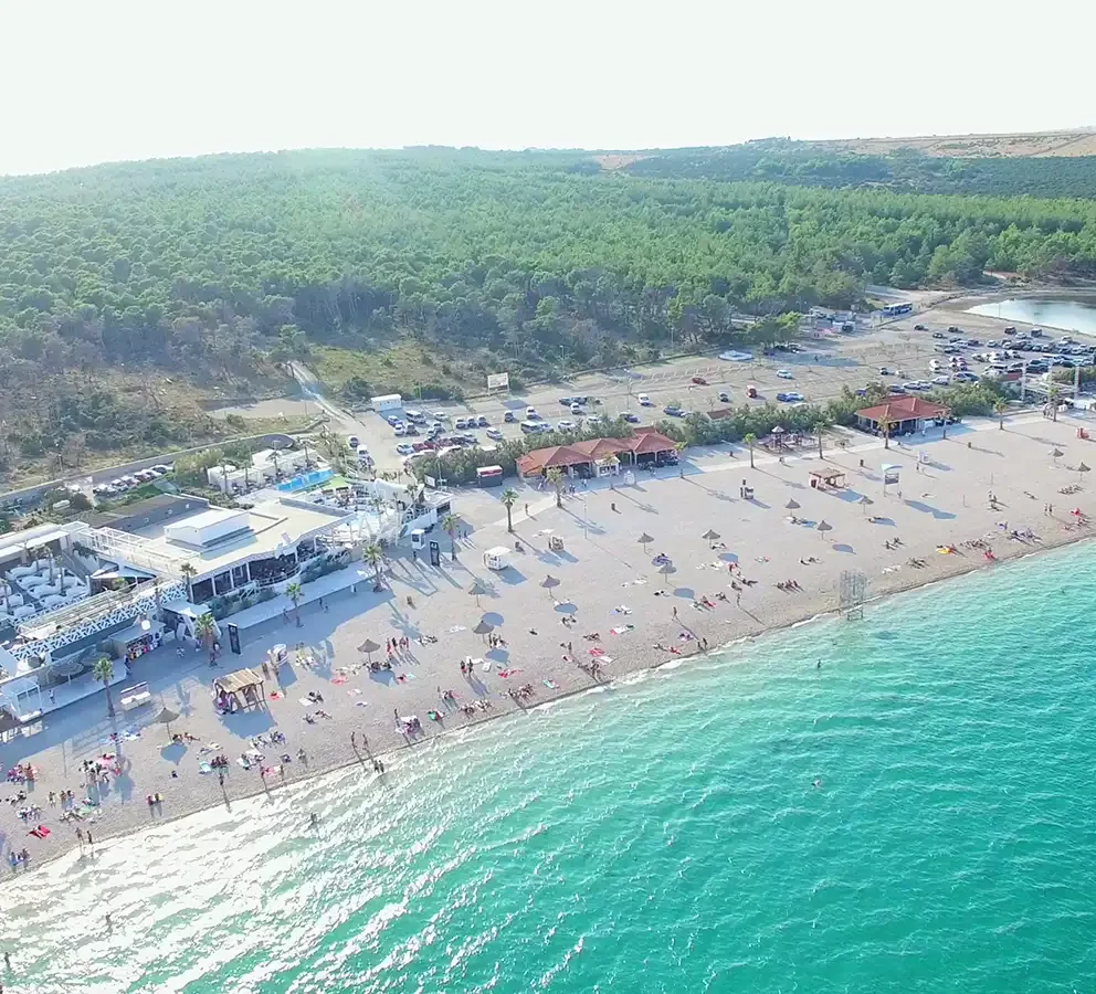 Beach Novalja, Pag, Croatia